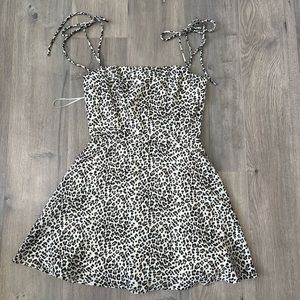 Princess Polly Cliff Leopard Mini Dress